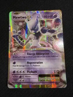 Pokemon TCG Mewtwo EX 52/108 Ultra Rare XY Evolutions NM - Image 1