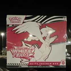 Pokemon TCG Scarlet & Violet White Flare Reshiram Elite Trainer Sealed Box - Image 1