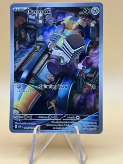 Pokemon TCG Varoom 206/197 Obsidian Flames Full Art Illustration Rare Holo NM 20 - Image 1