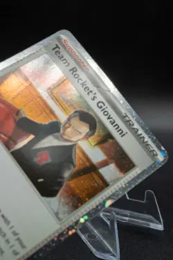 Pokemon Destined Rivals Cosmo Holo 174/182 Team Rocket's Giovanni Near Mint NM + - Image 3