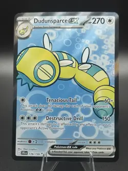 Dudunsparce ex 178/159 Sv09: Journey Together Holo - Pokemon TCG - LP - Image 1