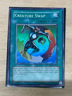 LP YuGiOh DB2-EN190 Creature Swap Super Rare - Image 1