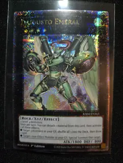 Yugioh Yu-Gi-Oh! Daigusto Emeral RA04-EN163 Quarter Century Secret Rare - Image 1