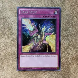 Yu-Gi-Oh! TCG Trap Stun - 1st Edition - Secret Rare - LC5D-EN141 - Image 1