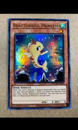 x3 Beautunaful Princess MAMA-EN052 Playset Yugioh NM/Mint - Image 1