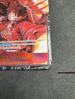One Piece Monkey.D.Luffy #ST01-012 Alt Art Awakening of New Era OP-05 English SR - Image 4