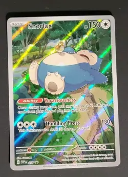 Snorlax 051 Sv: Scarlet & Violet Promo Cards Holo Near-Mint - Image 1