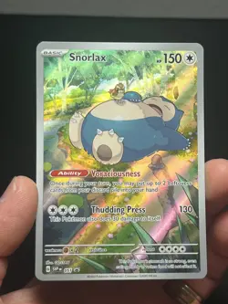 Pokemon TCG Snorlax 051 Sv: Scarlet & Violet Promo Cards Holo - Image 1