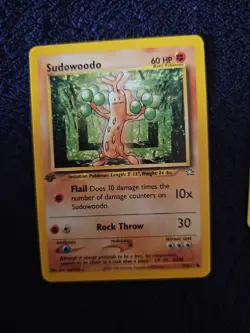 Pokemon Card Neo Discovery 71/75 Wooper 1st Edition LP-NM - Image 4