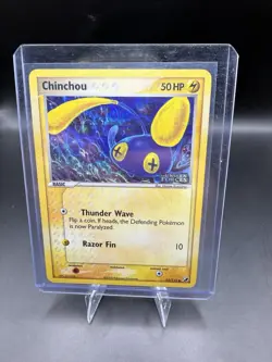 Pokemon TCG Chinchou Unseen Forces #52/115 Reverse Holo Card - Image 1
