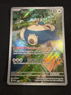 Snorlax 051 Sv: Scarlet & Violet Promo Cards Holo - Image 1