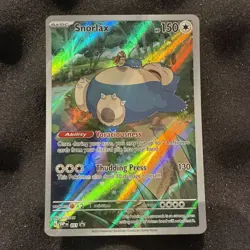 Snorlax 051 Sv: Scarlet & Violet Promo Cards Holo - Image 1