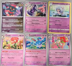 Cute Pokemon TCG purple Psychic Card Lot 28x - Image 5