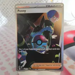 Pokemon TCG - Penny 239/091 - Paldean Fates - Special Illustration Card - Image 1