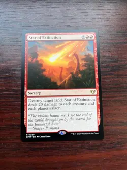 1x STAR OF EXTINCTION - Commander/Ixalan - MTG - Magic the Gathering - Image 1