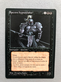 Mtg Carte Magic Fbb Hypnotic Specter French NM/LP - Image 1
