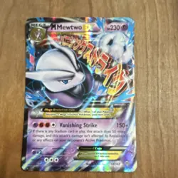 Pokemon M Mewtwo EX 63/162 BREAKthrough Ultra Rare Full Art Holo 230 HP - Image 1