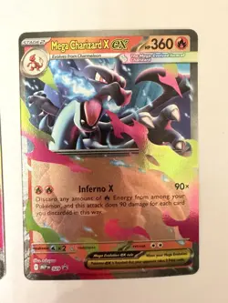 Mega Charizard X ex Ascended Black Star Promo Holo Foil #29 Pokemon TCG 🔥 - Image 2