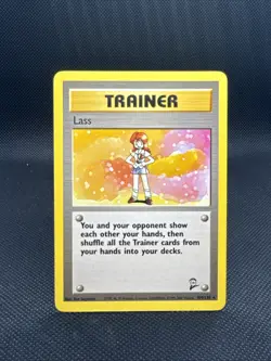Lass 104/130 Base Set 2 Regular NM- Pokemon TCG - Image 1