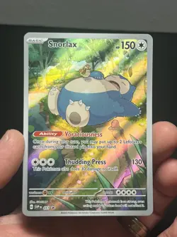 Pokemon TCG Snorlax 051 Sv: Scarlet & Violet Promo Cards Holo - Image 1