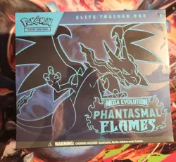 Sealed Phantasmal Flames Elite Trainer Box ETB - Pokemon TCG 🔥 - Image 1