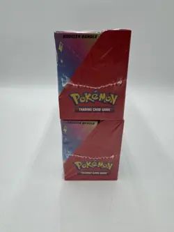 Lot Of 2 Pokemon Prismatic Evolutions Surprise Box+Booster Bundle Sams Club Set - Image 2