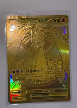 Mega Charizard Y Ex #294 Pokemon Ascended Heroes Near Mint (NM) Pack Fresh - Image 1