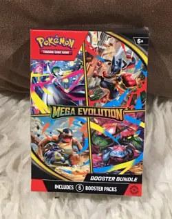Pokemon TCG: Mega Evolution Booster Bundle, NEW & SEALED - Image 1