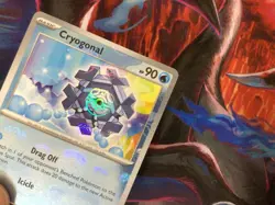 Pokemon Cryogonal 027/086 Sv: Black Bolt Holo Master Ball Pattern 90 HP Uncommon - Image 2