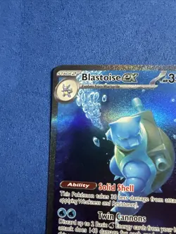 Pokemon Blastoise EX 200/165 Special Illustration Rare SV Scarlet & Violet 151 - Image 4