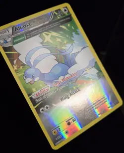 Pokemon TCG - ALTARIA #74 - FULL ART - REVERSE HOLO - XY ROARING SKIES 2015 - LP - Image 3