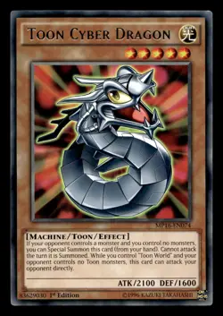 Toon Cyber Dragon MP16-EN074 Rare 2016 Mega-Tin Mega Pack Yu-Gi-Oh NM - Image 1