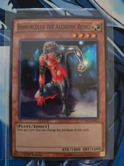 Homunculus the Alchemic Being - FUEN-EN045 - NM - Super Rare - 1st ed - Yugioh - Image 1
