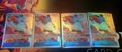🔥 One Piece Card Game - Playset 4x Jinbe (SR) - OP14-049 - English 🔥 - Image 1