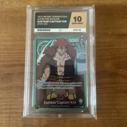 Eustass Captain Kid St02 001 LEADER Super Pre Release One Piece Worst Generation - Image 2