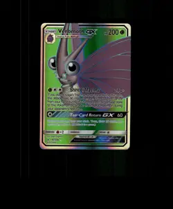 Fan-Art READ DESCRIPTION BELOW HOLO Venomoth Card Venomoth Pokemon Card p3 - Image 1