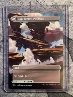 Magic | Zendikar Rising | Branchloft Pathway (Borderless) | 284 | NM - Image 2