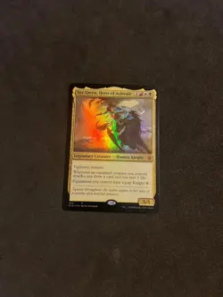 Syr Gwyn, Hero of Ashvale FOIL [Throne of Eldraine] Magic MTG Cards NM/LP - Image 1