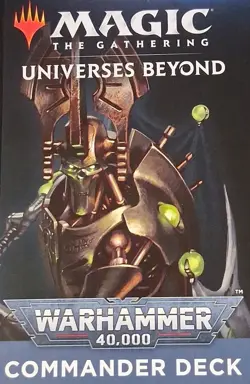 MTG Universes Beyond: Warhammer 40K Necron Dynasties Commander Deck New in Box - Image 2