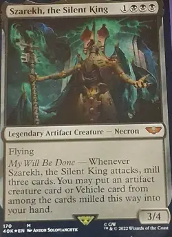MTG Universes Beyond: Warhammer 40K Necron Dynasties Commander Deck New in Box - Image 3