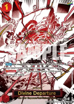 Divine Departure (Parallel) [OP10 - OP10-019] - NM [Foil] TCG One Piece - Image 1