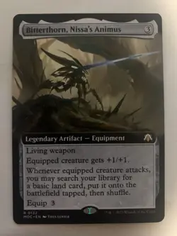 Bitterthorn, Nissa's Animus (Extended Art) Commander: March of the Machine... - Image 1