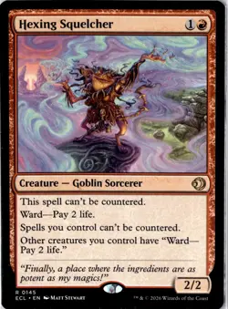 Hexing Squelcher Lorwyn Eclipsed Regular NM R 0145 - Image 1