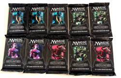 2013 WIZARDS OF THE COAST MAGIC THE GATHERING CORE SET BOOSTER PACKS (10 PACKS) - Image 1