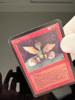 Magic the Gathering MTG Alpha Dragon Whelp LP (Beta Bob) - Image 3