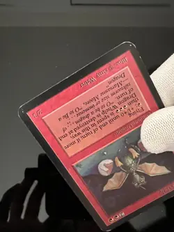 Magic the Gathering MTG Alpha Dragon Whelp LP (Beta Bob) - Image 5