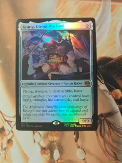 Krang, Utrom Warlord - Teenage Mutant Ninja Turtles (TMT) -foil -nm - Image 1