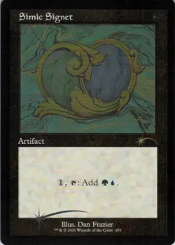Simic Signet Etched Foil - Secret Lair Enemy Signets - 295 NM - Image 2