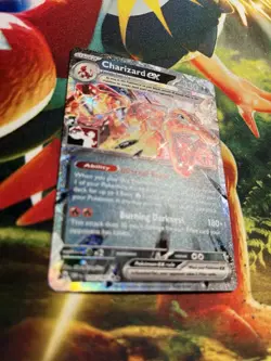Pokemon Charizard EX Prize Pack Series 4 Promo Card NM Play Stamp - Image 2