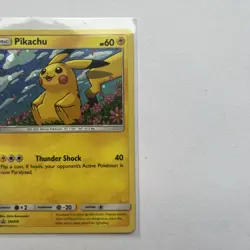 Pokemon TCG Pikachu Sun & Moon Sm206 Holo Promo - Image 2